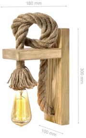 Nástenné svietidlo 1xE27/40W/230V