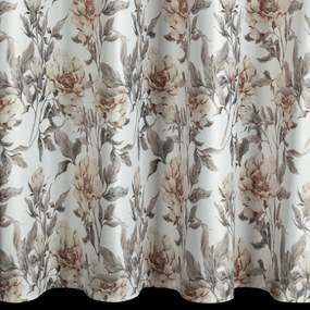 ZATEMŇOVACÍ ZÁVES NA KRÚŽKOCH BEVERLY 140X250 CM KVETY
