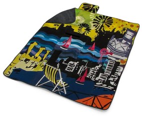 Sablio Plážová deka Maľba: 200x140 cm