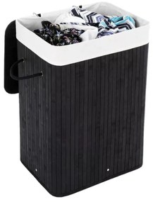 Koš na prádlo OLI 72 L černý