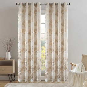 Záves na priechodkách TOPAZ 23080 140x250 béžový