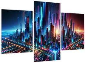 Obraz - Mesto budúcnosti (90x60 cm)