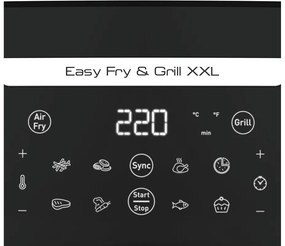 Teplovzdušná fritéza Tefal Easy Fry & Grill XXL 2v1 EY801815 Čierna