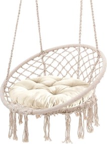 Sedací vankúš do závesného kresla 65 cm - ecru/krémový