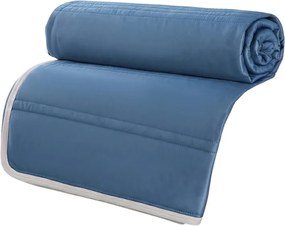 Chladiaca letná prikrývka CELIA, tmavomodrá Rozmer: 140 x 200 cm