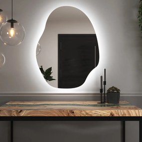 Organické LED zrkadlo s osvetlením A37 91×120