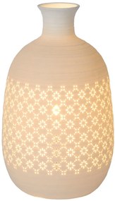 Lucide 13534/26/31 TIESSE - Stolná lampa - priemer 15,4 cm - 1xE14 - Biela