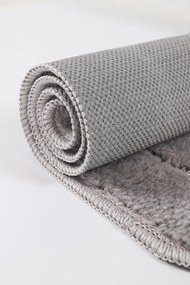 Sivé kúpeľňové predložky v súprave 2 ks 50x80 cm Kareli – Foutastic