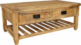 Konferenčný stolík Devi 100x55x55 indický masív mango Mango natural