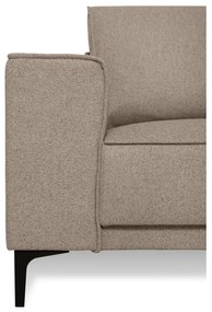 Svetlohnedá rohová pohovka (pravý roh) Copenhagen – Scandic