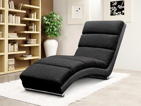 Čalúnené relaxačné kreslo Laresa (ekokoža Soft 011 (čierna) + Lawa 07). Vlastná spoľahlivá doprava až k Vám domov. 1060823