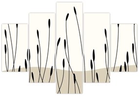 Obraz - Grafická lúka N⁰3 (150x105 cm)