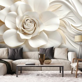 Gario Fototapeta Krásna biela ruža Materiál: Vliesová, Rozmery: 200 x 140 cm