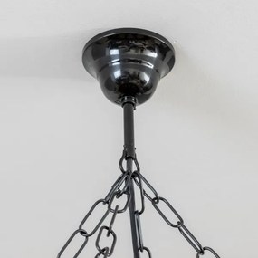 Brilagi - Luster na reťazi ROATA 8xE14/40W/230V pr. 70 cm buk/orech