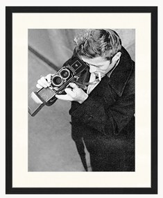 Fotografia's rámom James Dean with Camera