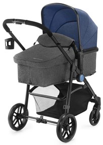 Kombinovaný kočík Kinderkraft Juli 3v1 - Denim