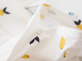 Bavlnená obliečka na vankúš Renforcé 70 × 90 cm – Citróny