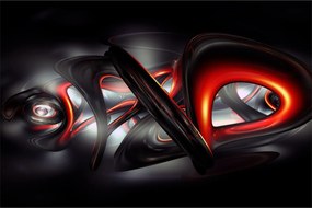 Obraz abstrakcie (90x60 cm)