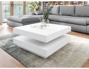 Konferenčný stolík NENANI 34x70 cm biela