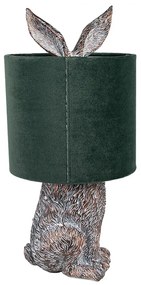 Brown & Green RABBIT Easter svietidlo