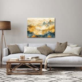 Obraz - Pohorie, akvarel (70x50 cm)