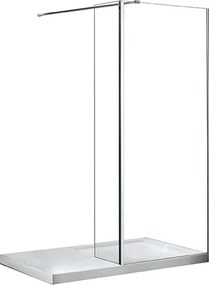 Besco Panel k sprchovaciemu kútu Walk-In AVEO/AVEO DUE 30 (50), výška 195 cm - bez vaničky BESCO-Rozmery: šírka: 30