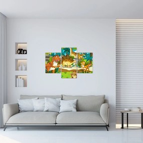 Obraz - Dinosauria (90x60 cm)