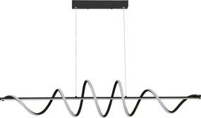 Zuma Line MS902-BK - LED luster na lanku ESERO LED/60W/230V čierna