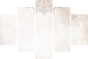 Obraz - Mandaly v stene (150x105 cm)