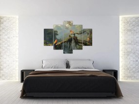 Obraz - Tropický les (150x105 cm)