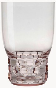 Poháre so štruktúrovaným vzorom Jellies, 4 ks