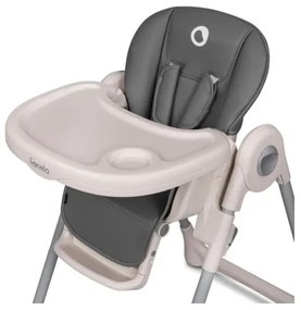 Lionelo - Detská jedálenská stolička ZANNA šedá