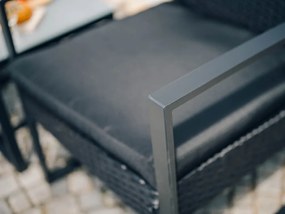 Čierny záhradný set JARDINES