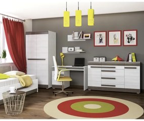 Nástenná polica SARPA 23x92 cm biela