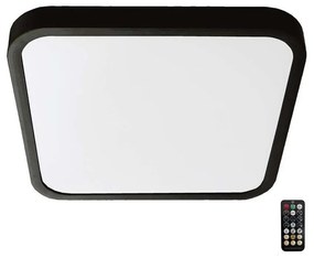 LED Kúpeľňové stropné svietidlo so senzorom LED/18W/230V 4000K IP44 čierna