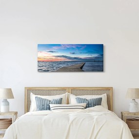 Obraz - Mólo (120x50 cm)