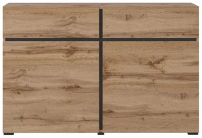 Komoda Cross2d2s dub Wotan/Čierna