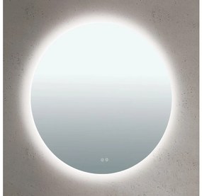 Orion - LED zrkadlo s podsvietením FOCUS LED/27W/230V 3000/4200/6000K pr. 80 cm IP44
