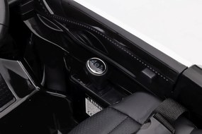 Ramiz Elektrické autíčko Audi R8 Polícia na batérie + diaľkové ovládanie + EVA + pomalý štart + MP3 LED