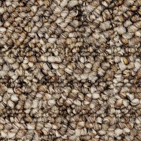 Timzo, Metrážny koberec Sparta 5617, na mieru, šíře 4m,5m, hnedá, filc, obývacia izba