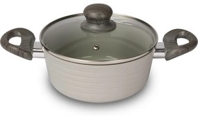 Lamart LT1266 kastról s pokrievkou Stripe, pr. 18 cm