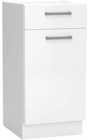 Kuchynská skrinka Vita D40 S1 PL Biely lesk