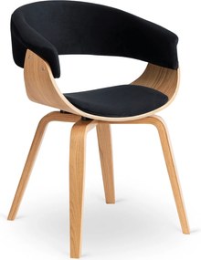 PROXIMA.store - Jedálenská stolička GARY Aura FARBA: čierna