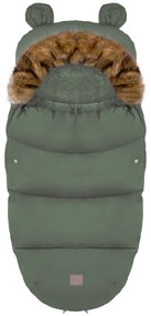 Tutumi Teddy PRO, detský spací vak 90x50 cm, tmavá zelená, NAZ-12302