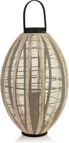 Lucerna LEVI 70 cm béžová/čierna