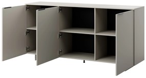 Cama Široká komoda Alma 3D - béžová
