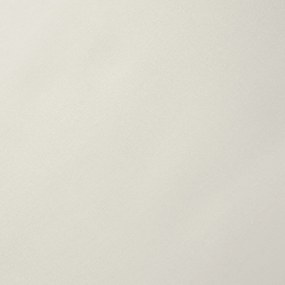 Krémovobiela napínacia plachta z bavlneného perkálu 185x200 cm Cotton Percale – Bianca