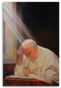 Gario Obraz na plátne Pápež Ján Pavol II Rozmery: 40 x 60 cm