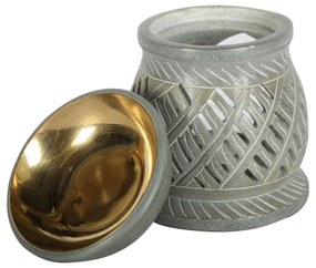 Orientálna vonná lampa Namaste - zelená