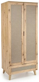Šatníková skriňa Rustico, dub artisan